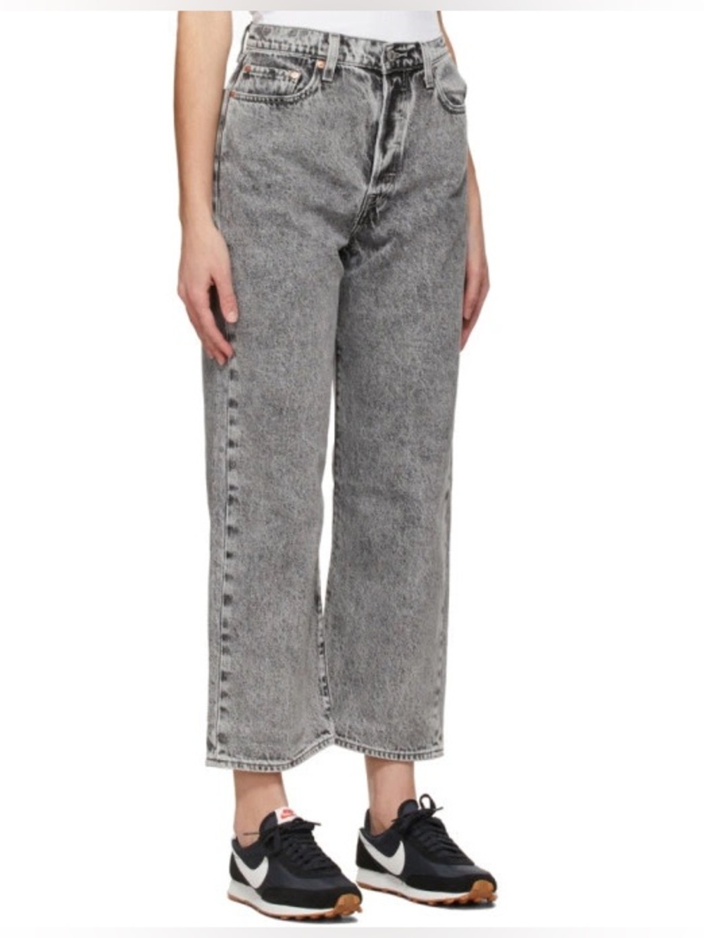 Levi's ribcage straight jeans